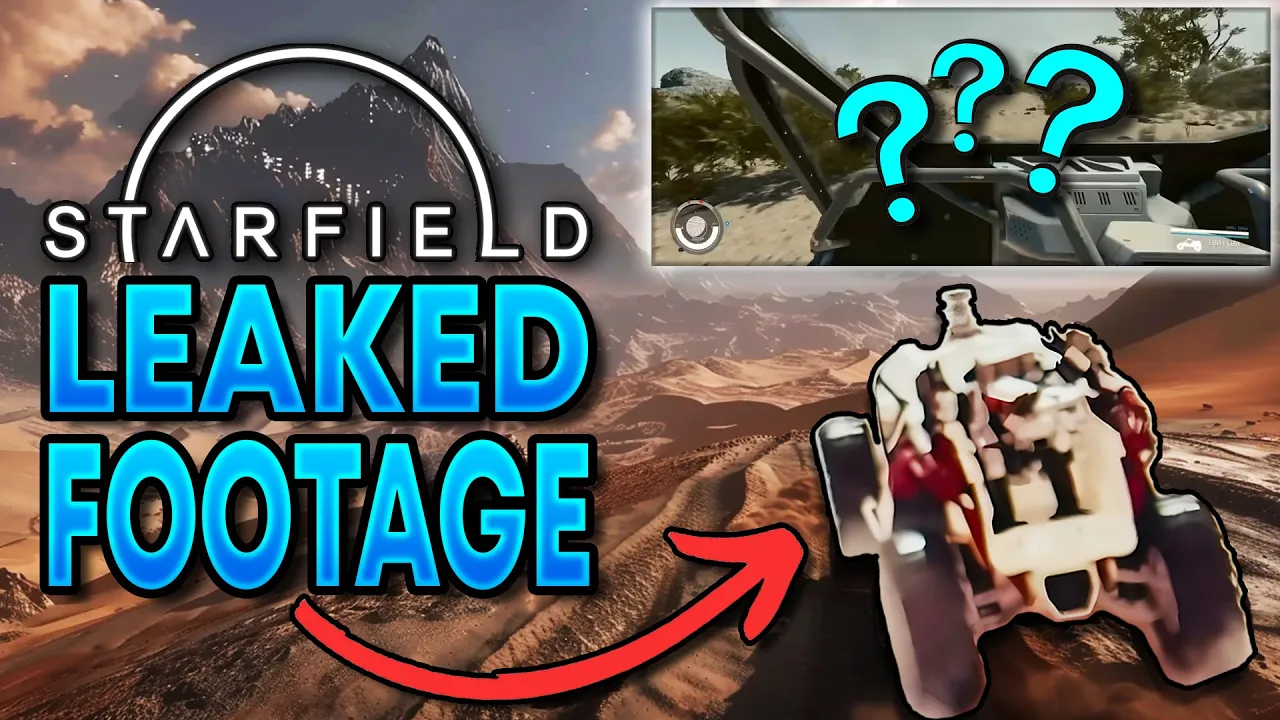 Starfield - LEAKED Vehicle Gameplay – Better Than I Expected