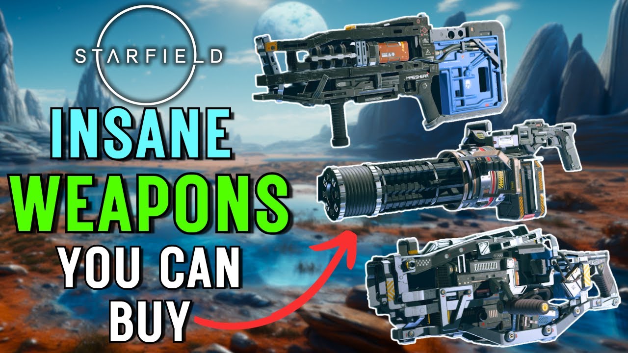 Starfield BEST OP WEAPONS You Can Buy & Where To Get Them (No Quest Required)