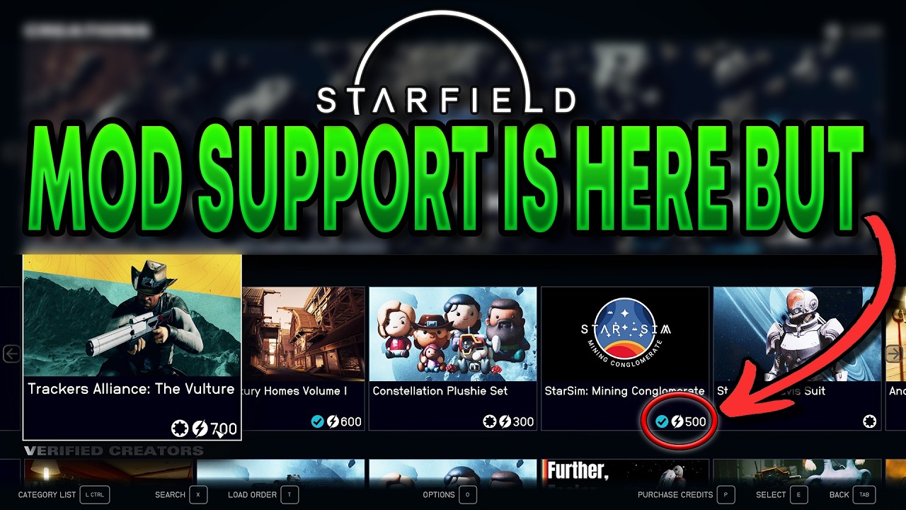 Starfield - Official Mod Support Is Here BUT Bethesda Wants You To Pay