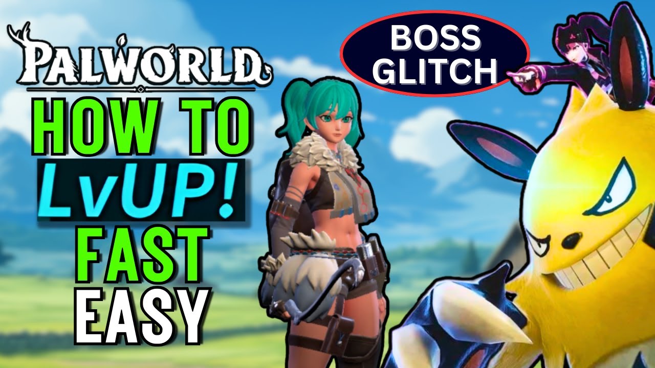 Palworld How To Level Up CRAZY FAST! (Beat First Boss With Single Cattiva)