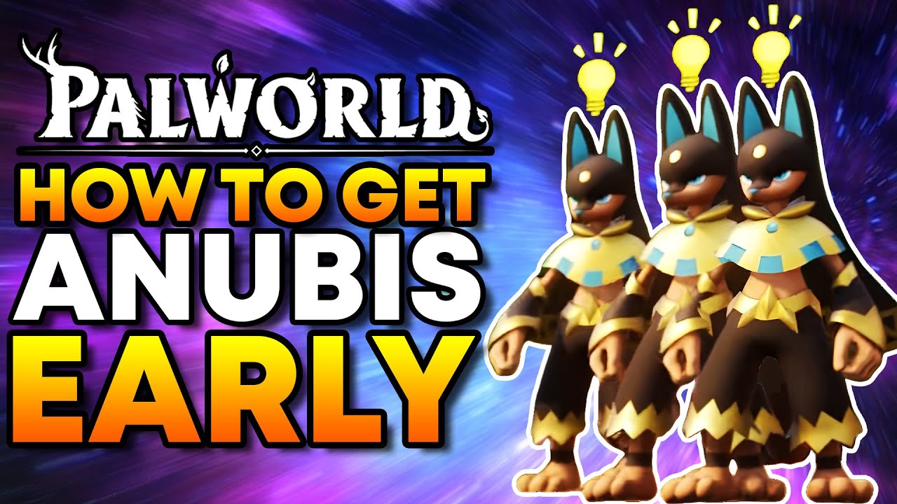 Palworld - How To Get ANUBIS EARLY: Simplified Breeding Guide!